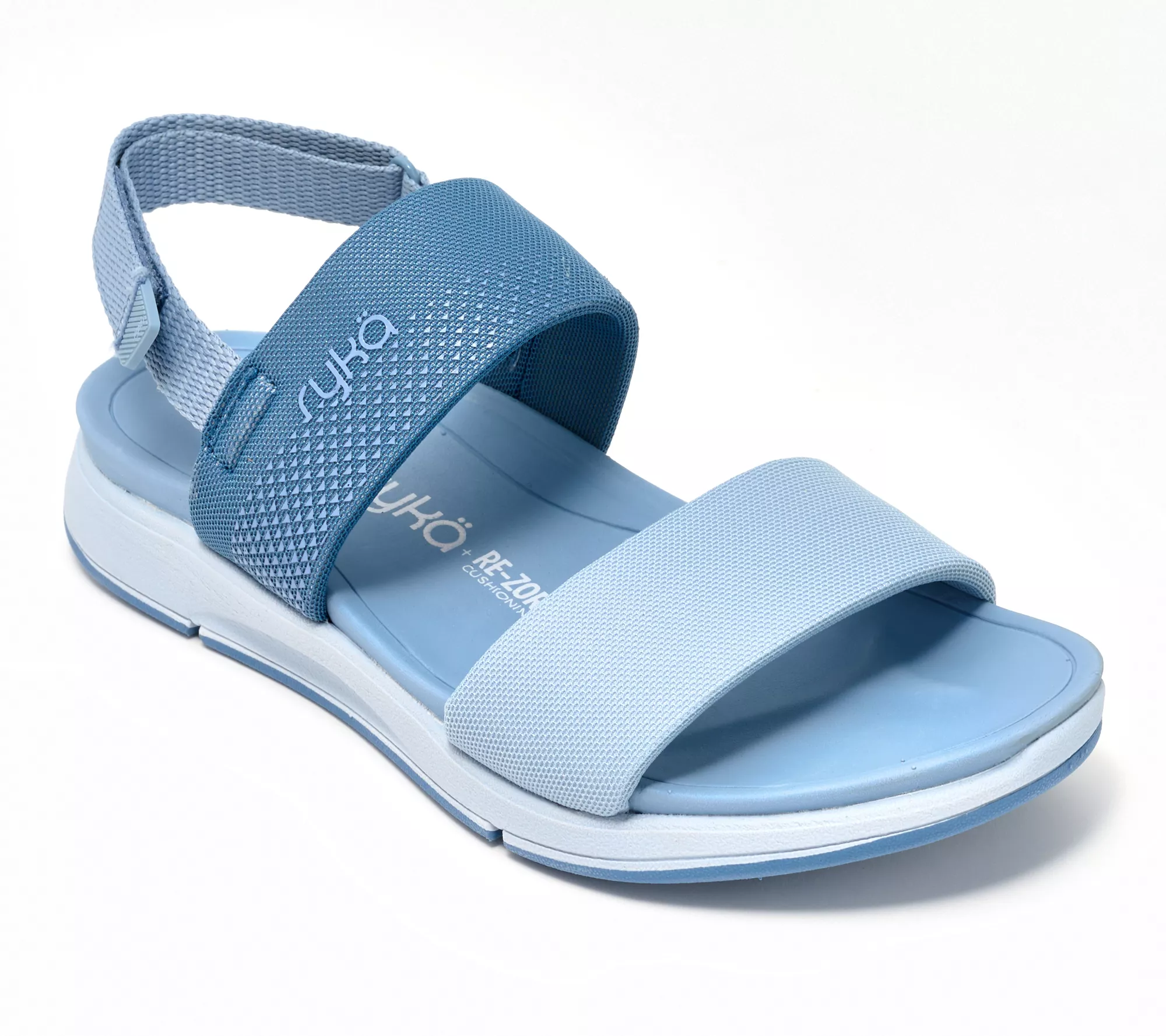 "As Is" Ryka Adjustable Recovery Sport Sandals- Take Charge