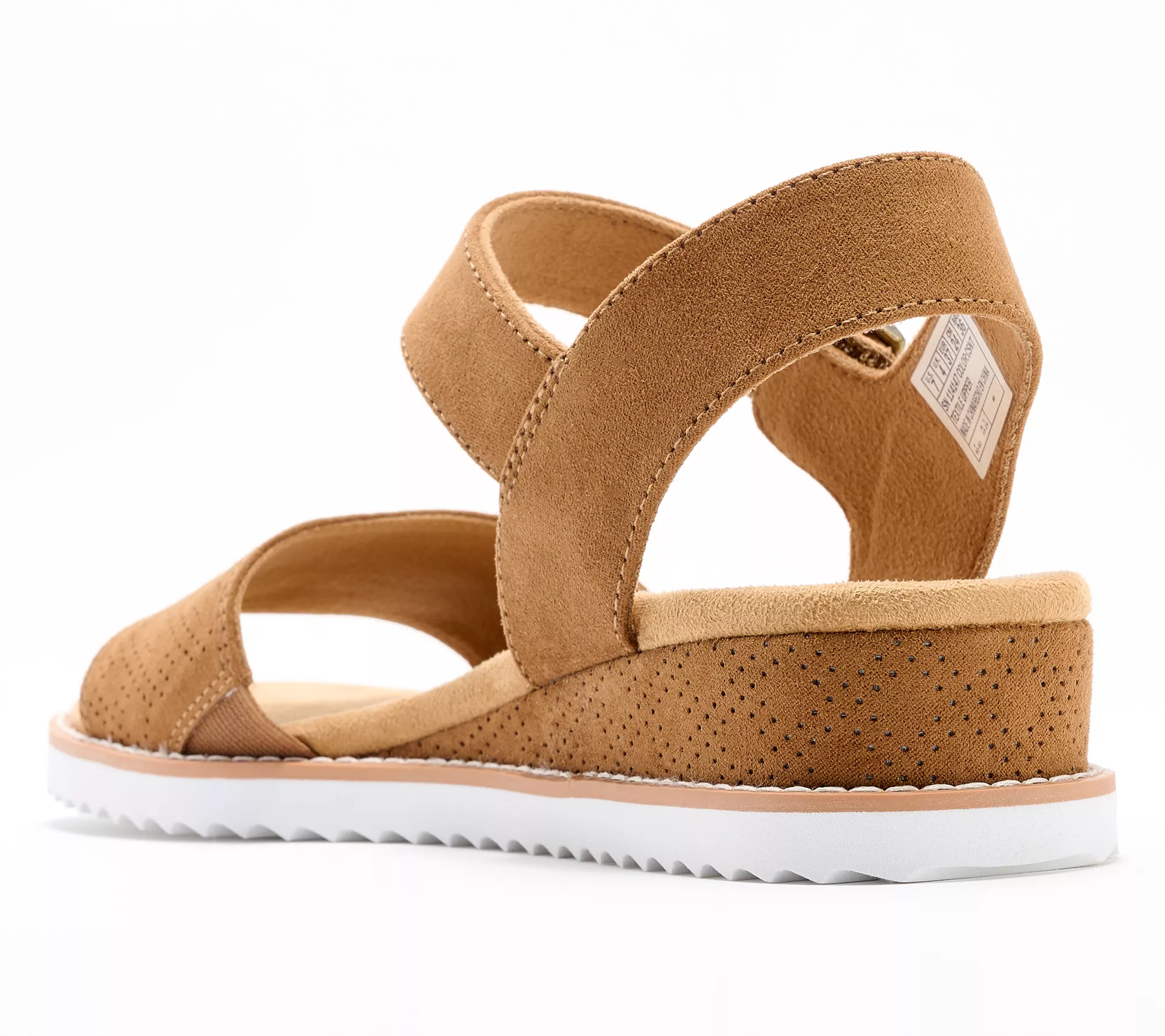 "As Is" Skechers Bobs Desert Kiss Vegan Washable Sandals