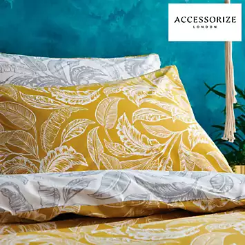 Accessorize Mozambique 100% Cotton Duvet Cover Set | Kaleidoscope