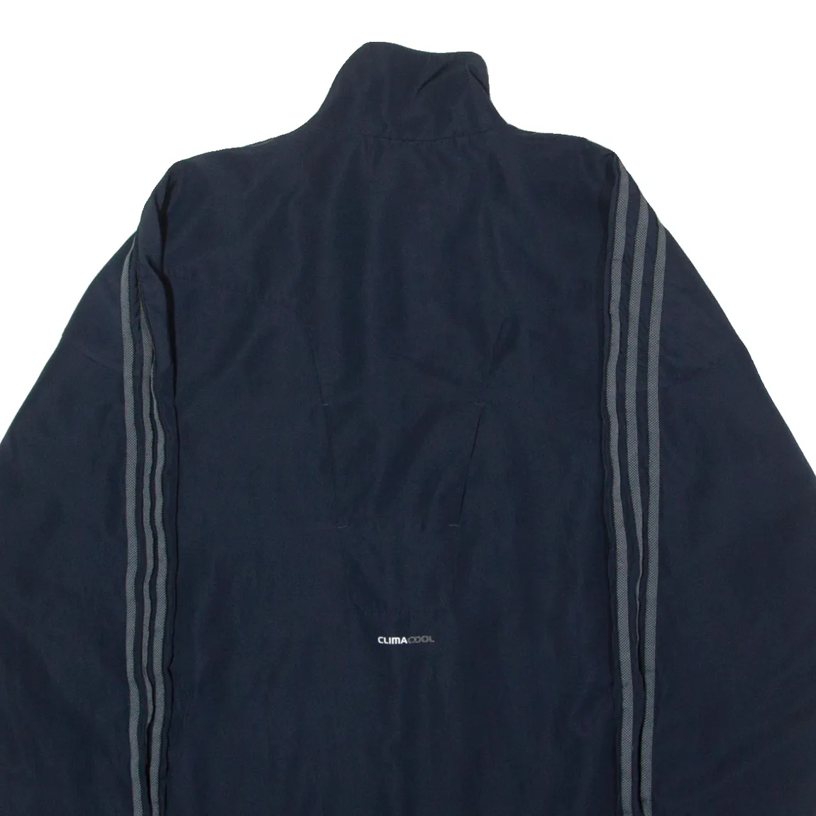 ADIDAS Mens Windbreaker Jacket Blue L