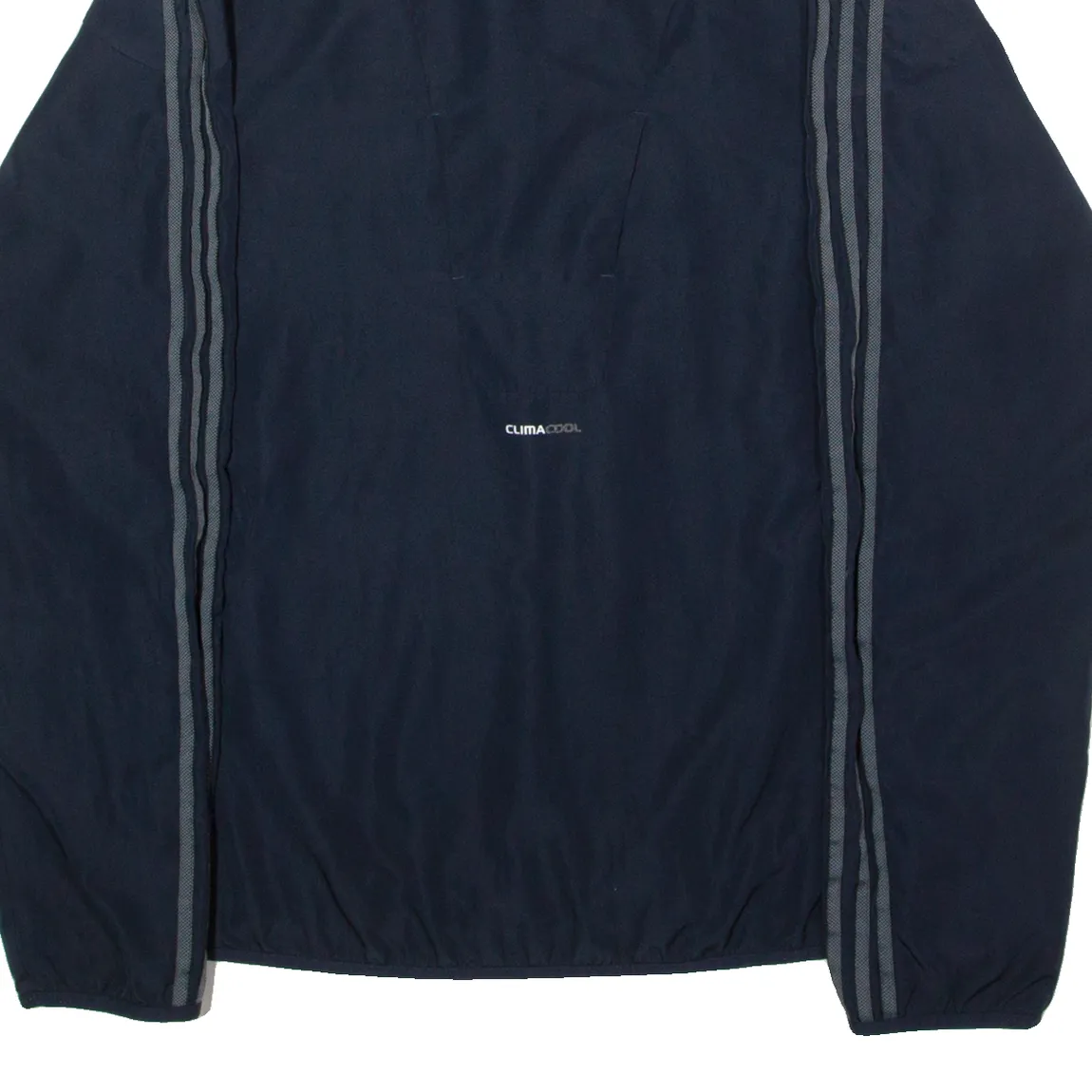 ADIDAS Mens Windbreaker Jacket Blue L