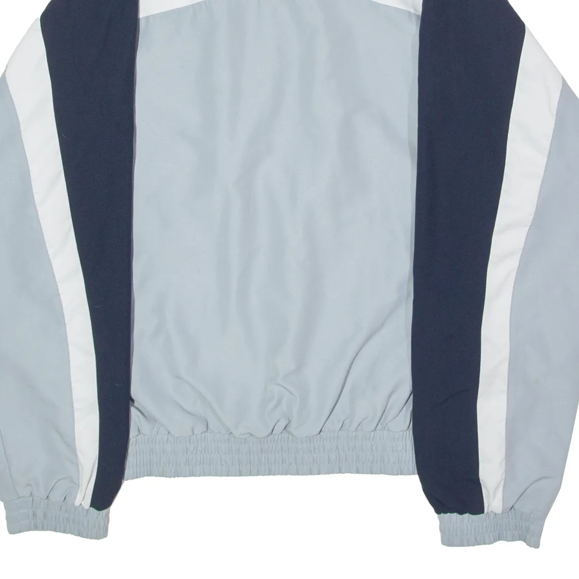 ADIDAS Mens Windbreaker Jacket Grey Colourblock S