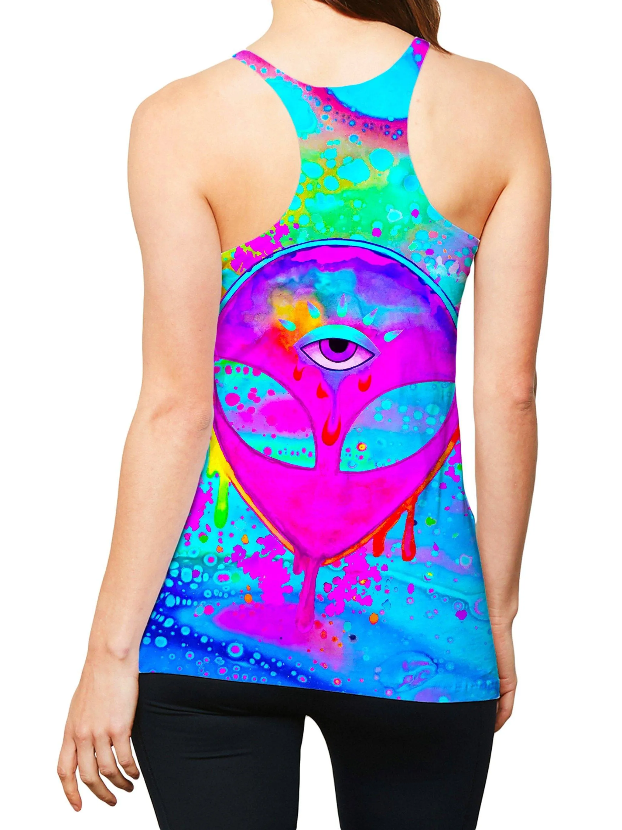 Alien Melt Pink Women's Tank