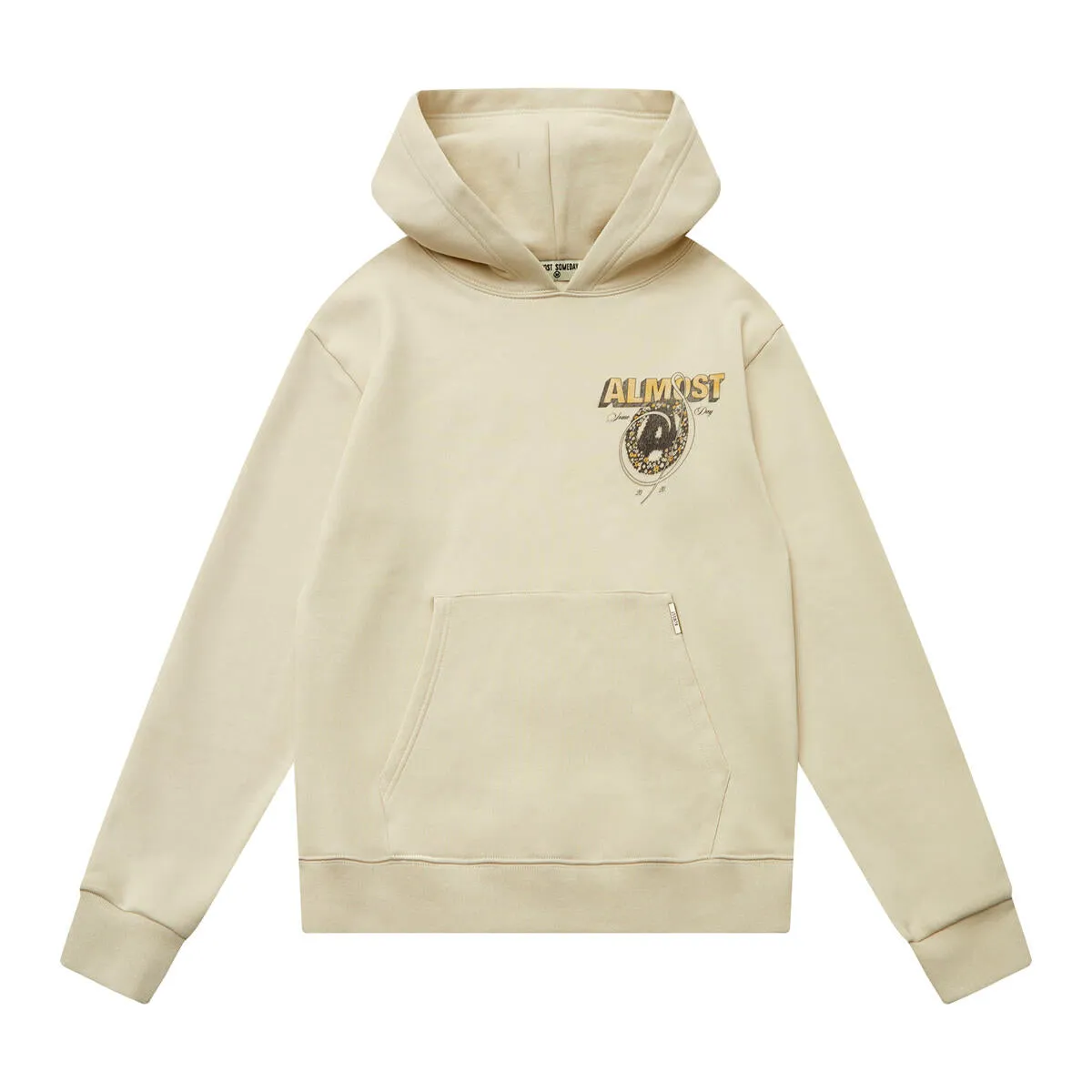 ALMOST SOMEDAY WREATH HOODIE C9-45-CREAM