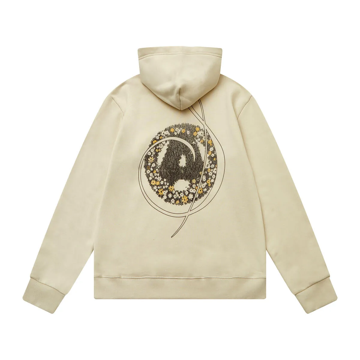 ALMOST SOMEDAY WREATH HOODIE C9-45-CREAM