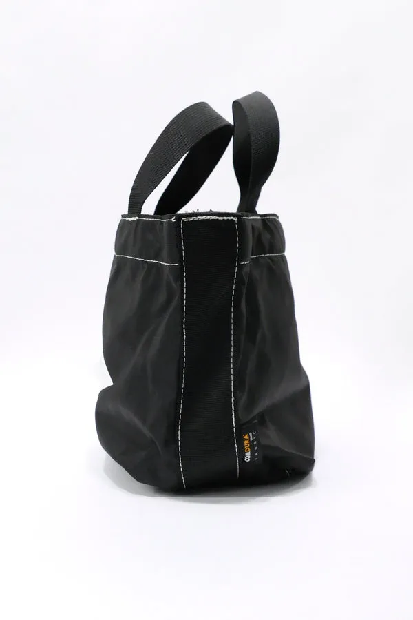 and Wander Cordura Small Logo Tote - Black