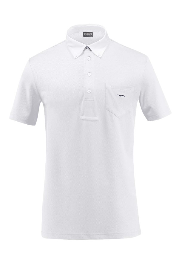 Animo Amburgo mens competition polo White