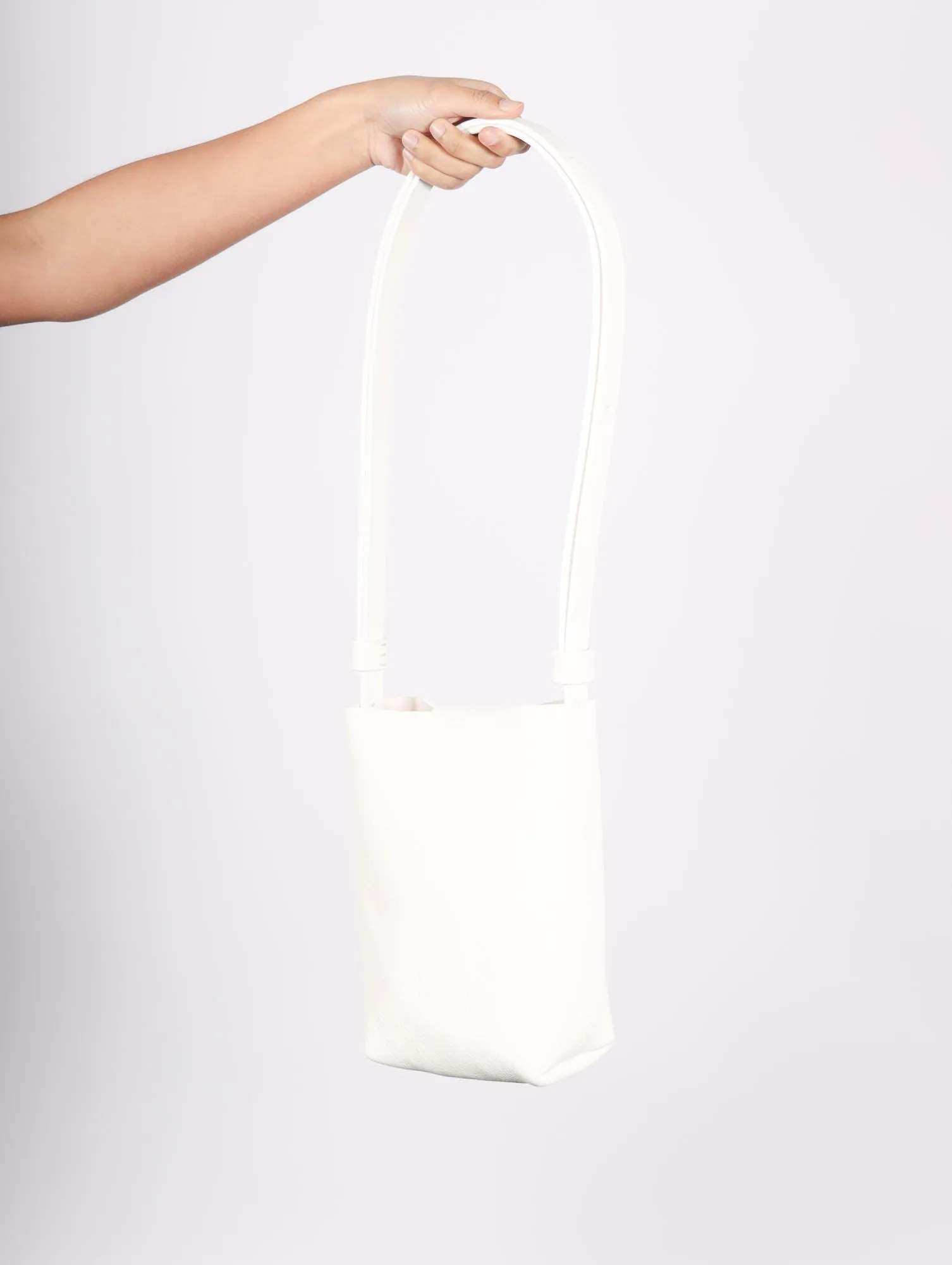 Arrhe Studio Soft Tote in White by Arrhe Studio