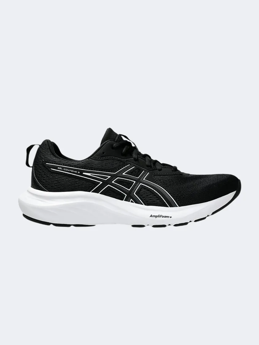 Asics Gel Contend 9 Women Running Shoes Black/White