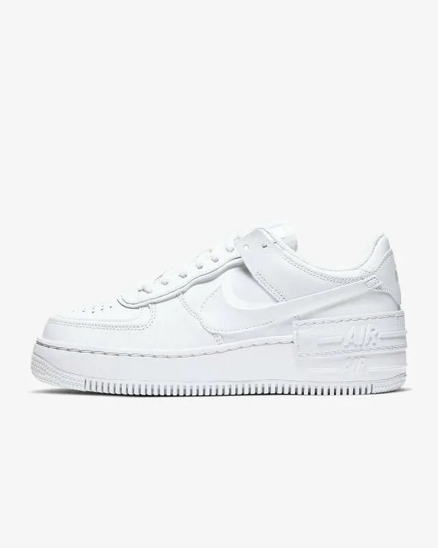 AUTHENTIC NIKE AIR FORCE 1 Shadow Triple White CI0919 10...