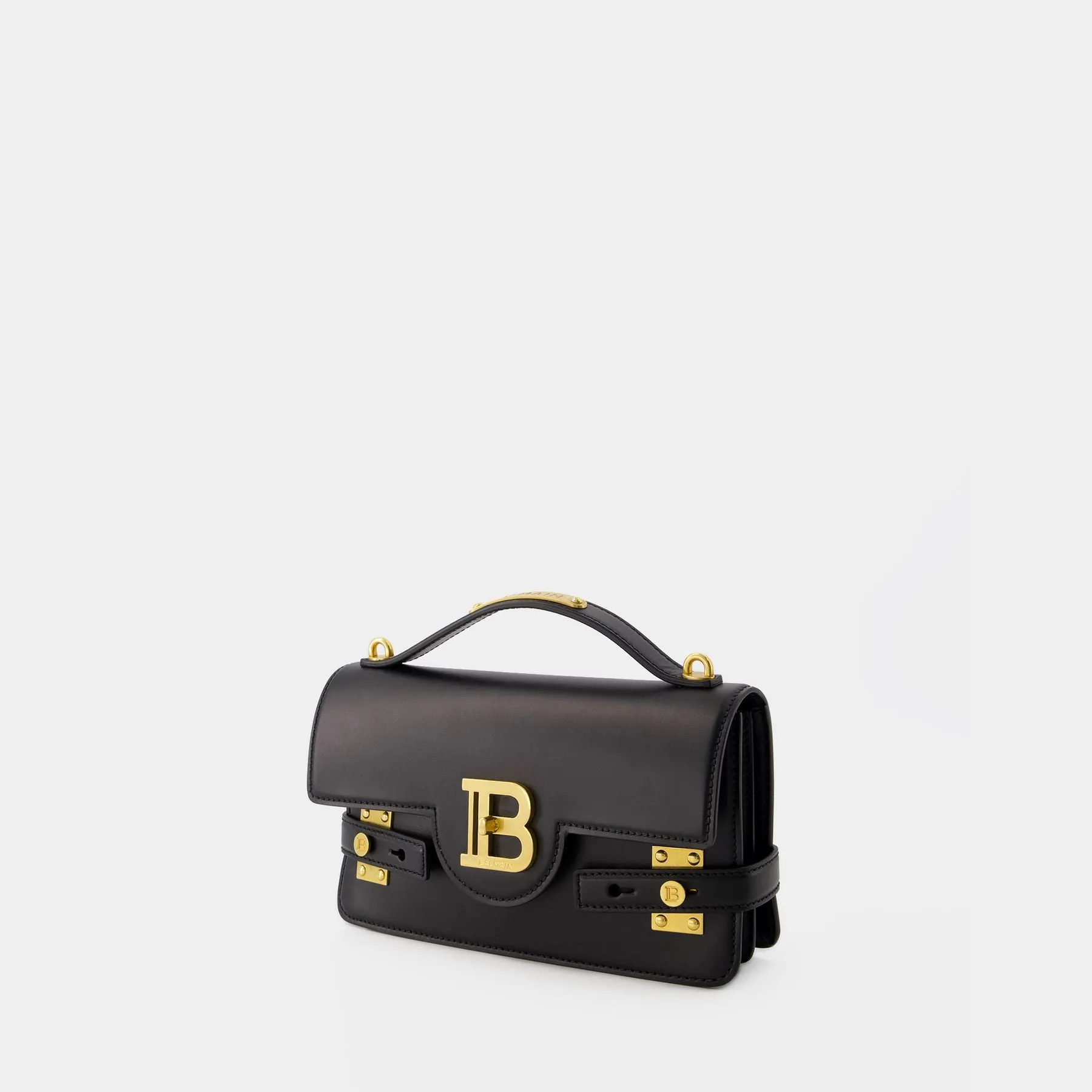 Balmain  Bbuzz 24 Crossbody - Balmain - Leather - Black