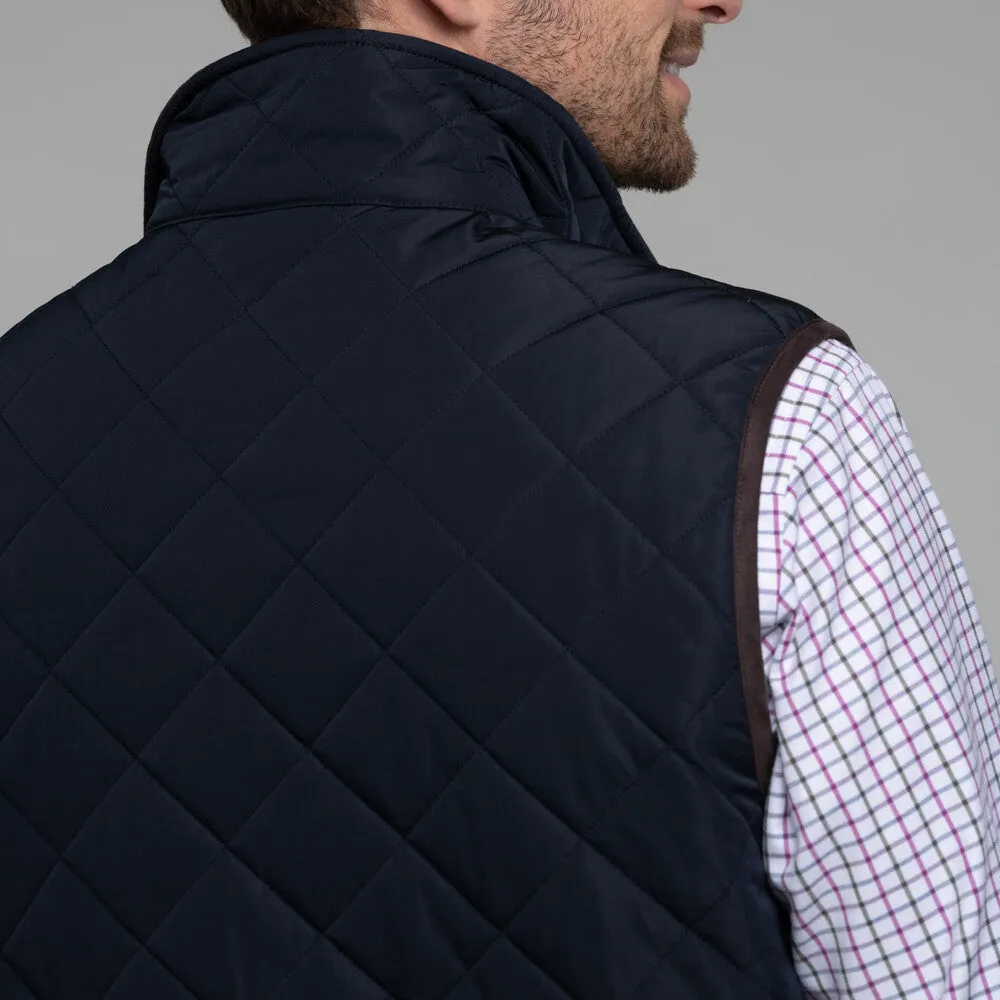 Barrowden Quilt Gilet                             Midnight