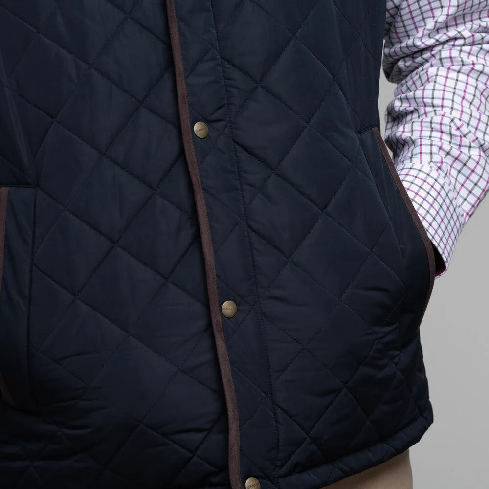 Barrowden Quilt Gilet                             Midnight