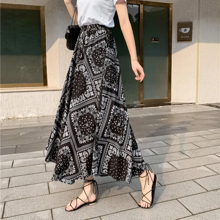 Big Swing A-line Skirt