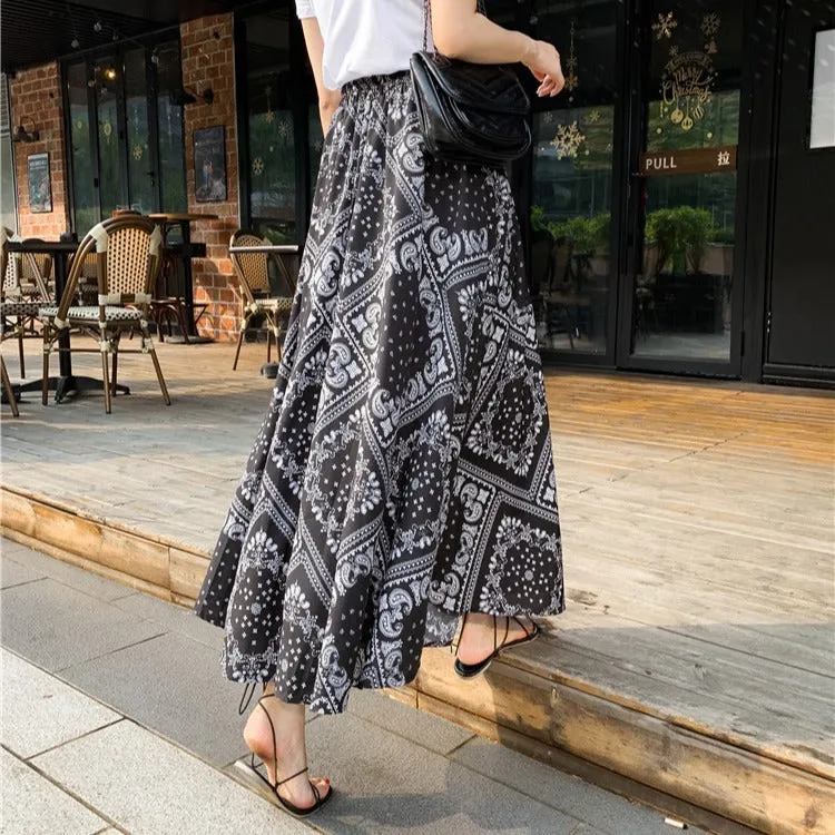 Big Swing A-line Skirt