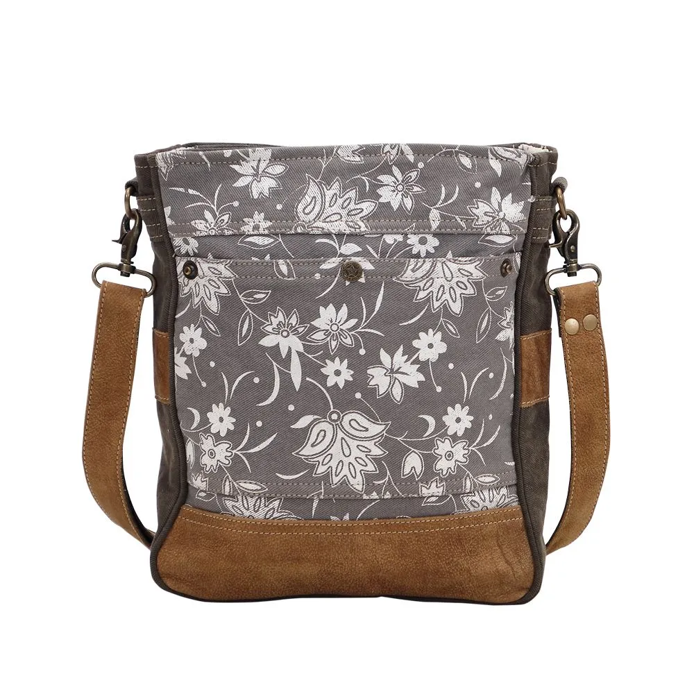 BLOSSOM PRINT SHOULDER BAG