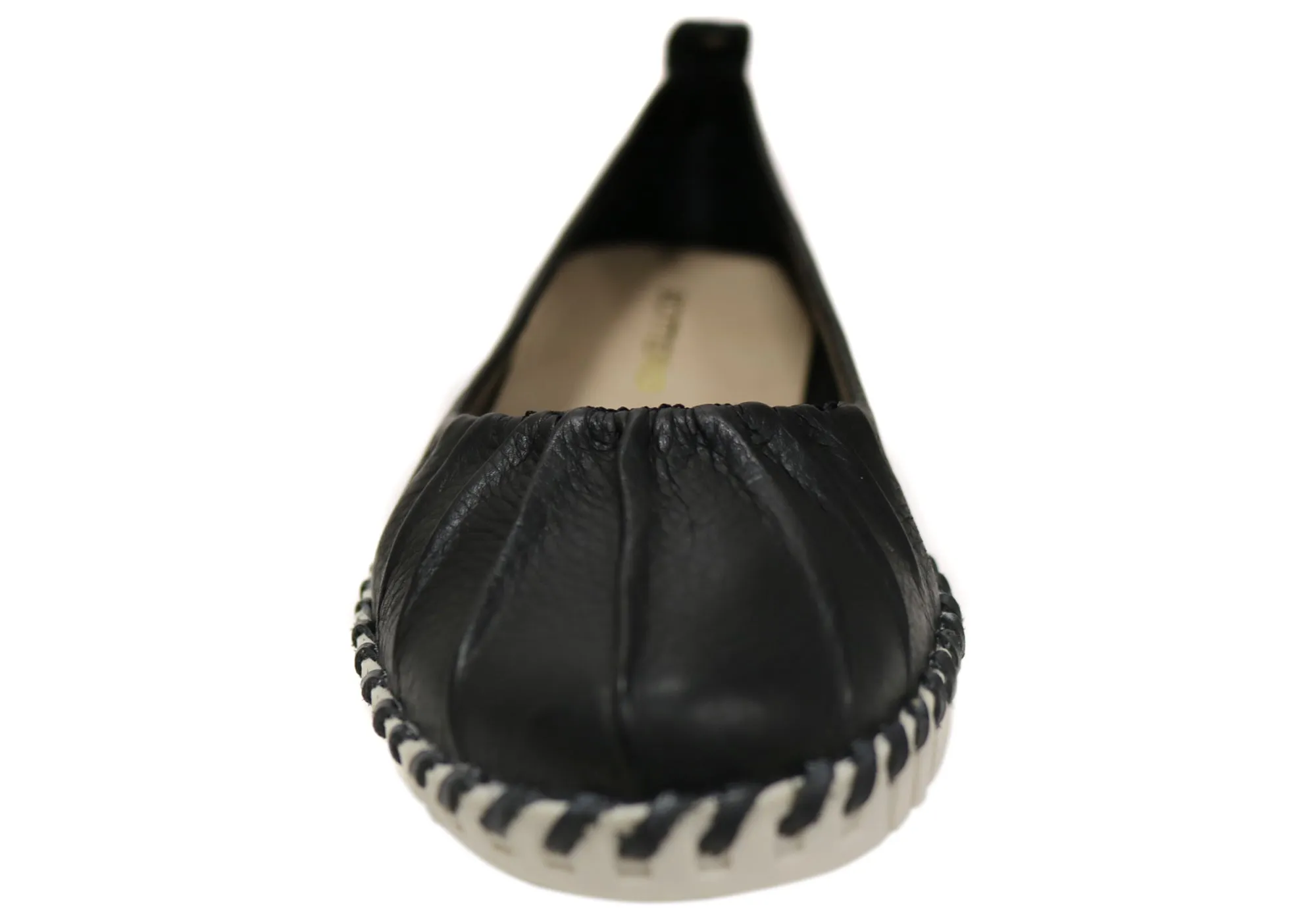 Bottero Namibia Womens Comfortable Leather Flats Shoes Made In Brazil