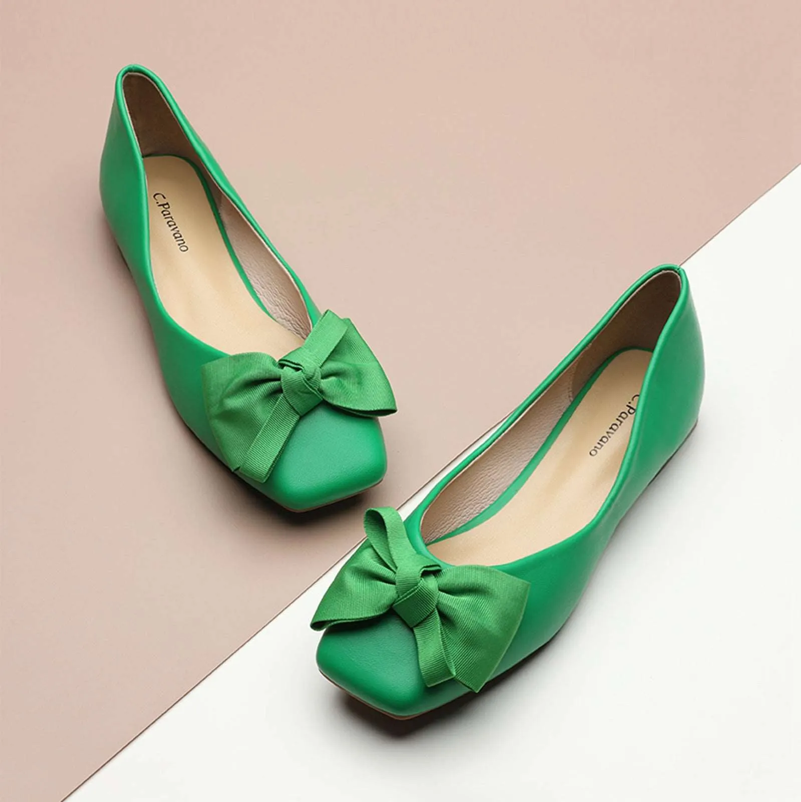 Bow Ballerina Flats (Eva)