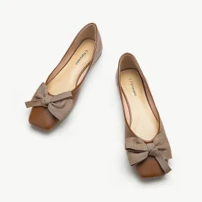 Bow Ballerina Flats (Eva)