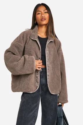 Boxy Teddy Jacket