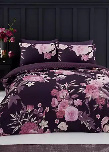 Buy One Get One Free - Gaveno Cavailia Flora Purple Duvet Cover Set | Kaleidoscope