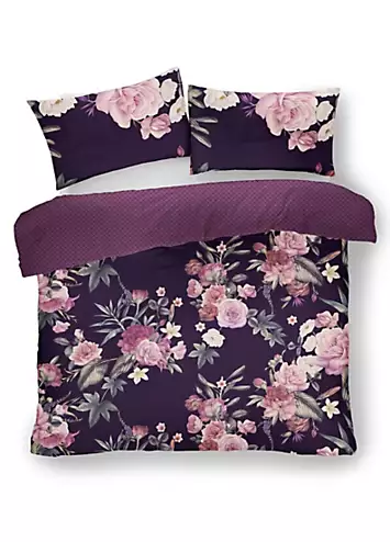 Buy One Get One Free - Gaveno Cavailia Flora Purple Duvet Cover Set | Kaleidoscope