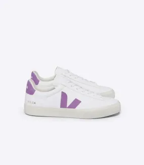 Campo Chromefree Leather Sneakers - Extra White/Mulberry