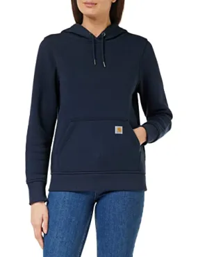 Carhartt 102790 Women's Clarksburg Pullover Sweatshirt (Regular and Plus Sizes), Navy, XX-Large