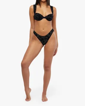 Classic Scoop Bikini Bottom | Black