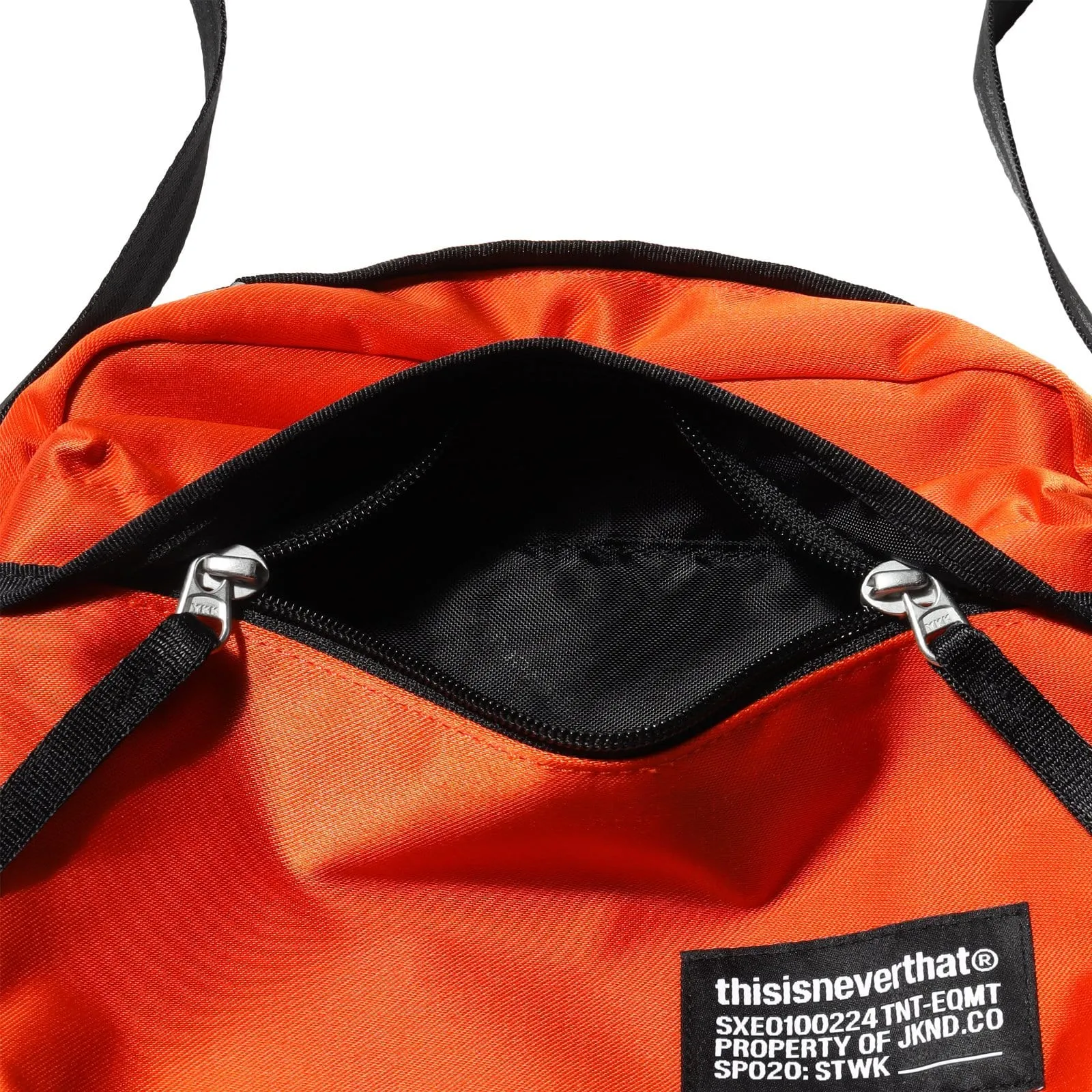 CORDURA SATIN SHOULDER BAG Orange