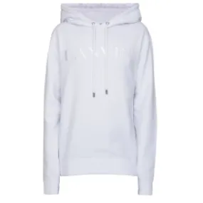 Cotton hoodie with logo