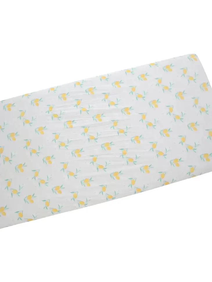 Crib Sheet - Citrus Gray