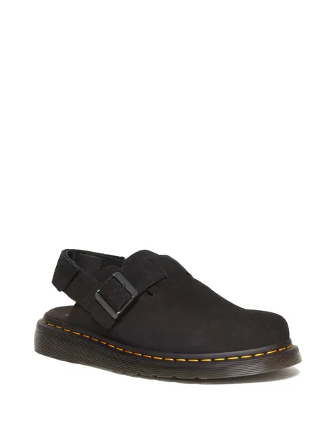 Dr Martens Jorge II Sling Back Black Suede