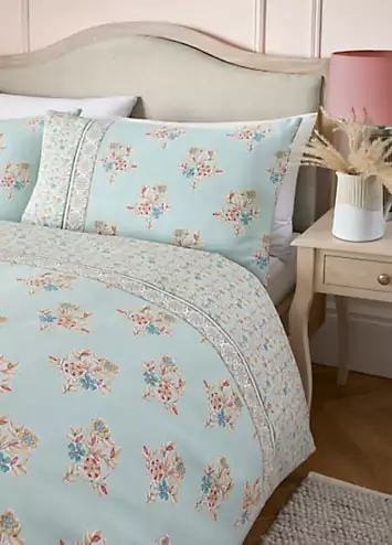 Dreams & Drapes Lorena Patchwork Duvet Cover Set | Kaleidoscope