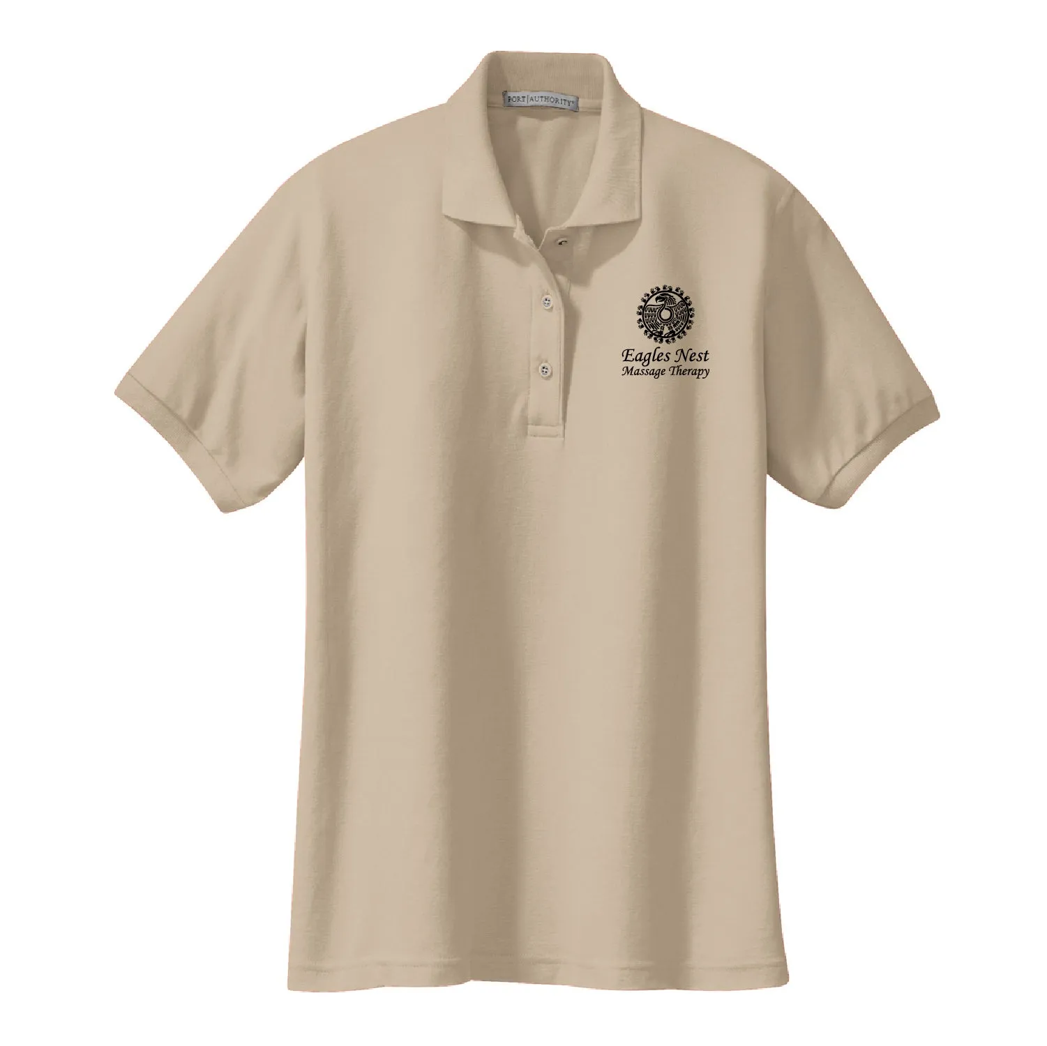 Eagles Nest Ladies Silk Touch Polo