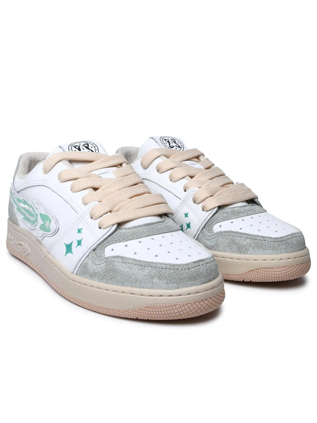 Enterprise Japan    Enterprise Japan Two Tone Lear Sneakers