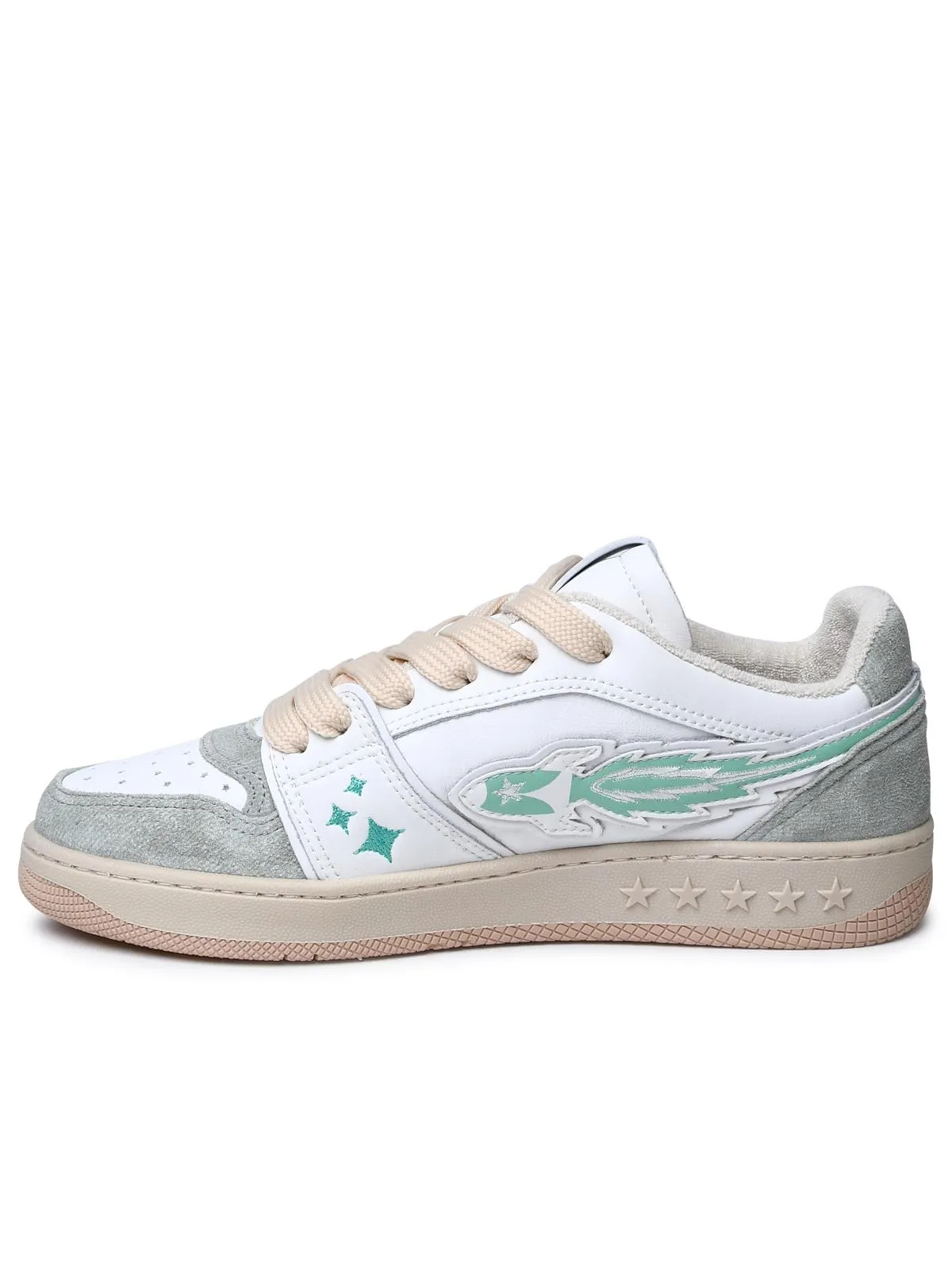 Enterprise Japan    Enterprise Japan Two Tone Lear Sneakers