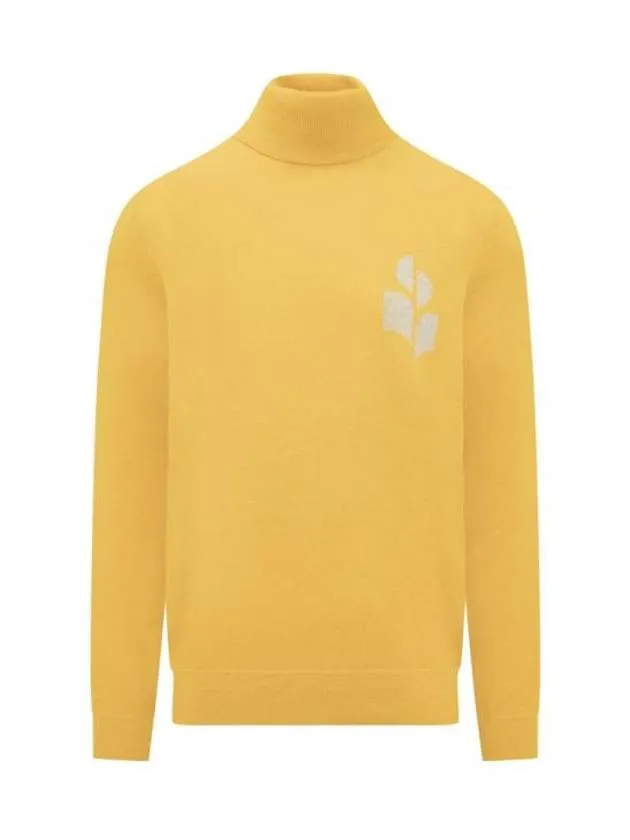 Enzo Logo Turtleneck Yellow