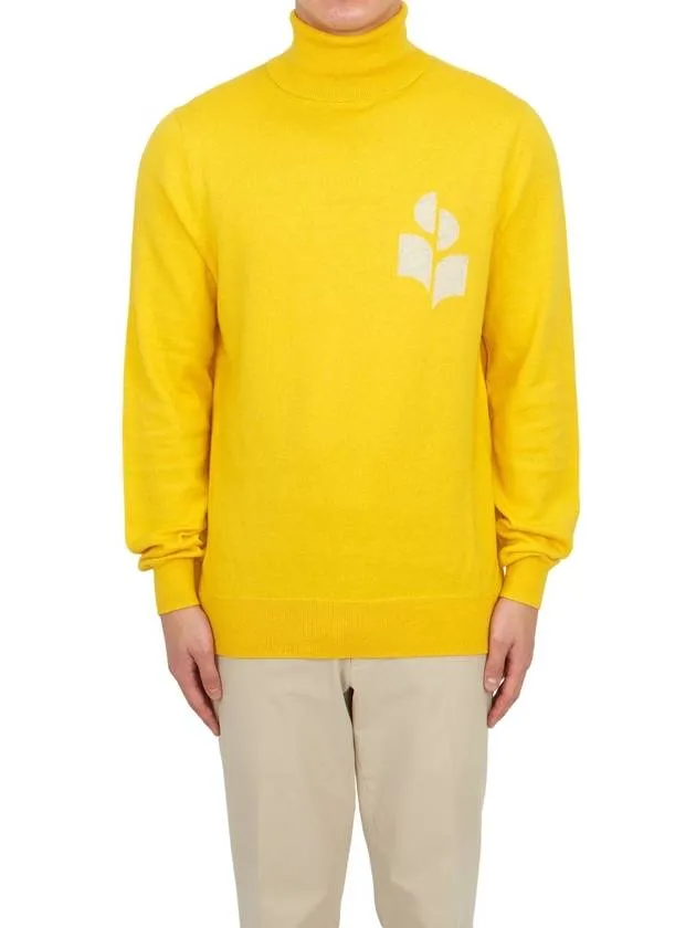 Enzo Logo Turtleneck Yellow