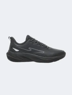 Erke Cushioning Men Running Shoes Black