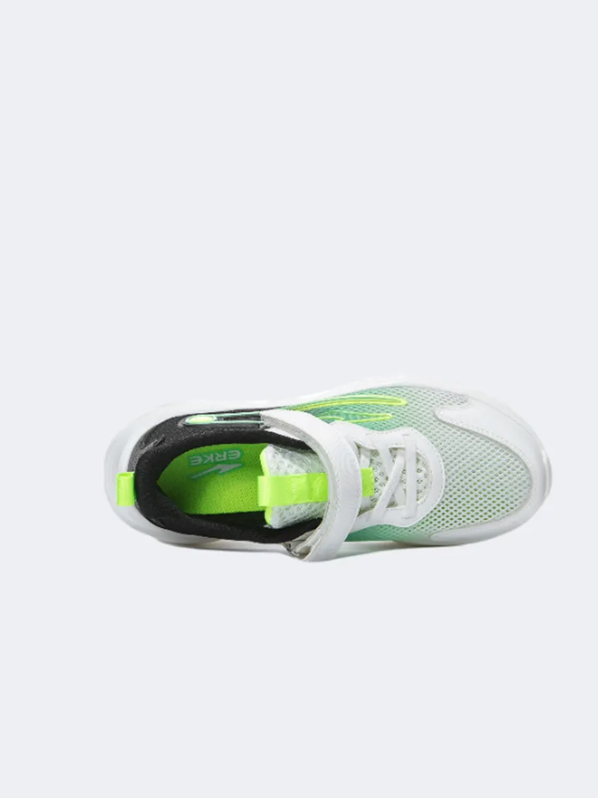 Erke Gs-Boys Running Shoes White/Black/Green