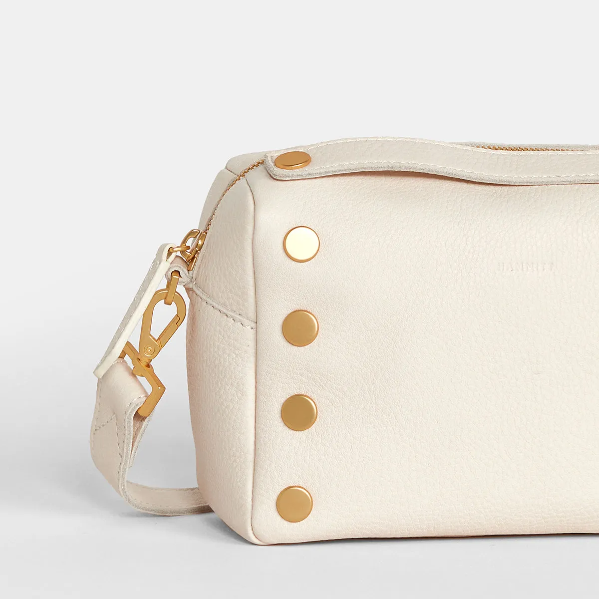 Evan Crossbody | Calla Lily White/Brushed Gold | Sml