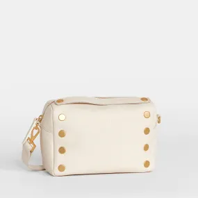 Evan Crossbody | Calla Lily White/Brushed Gold | Sml