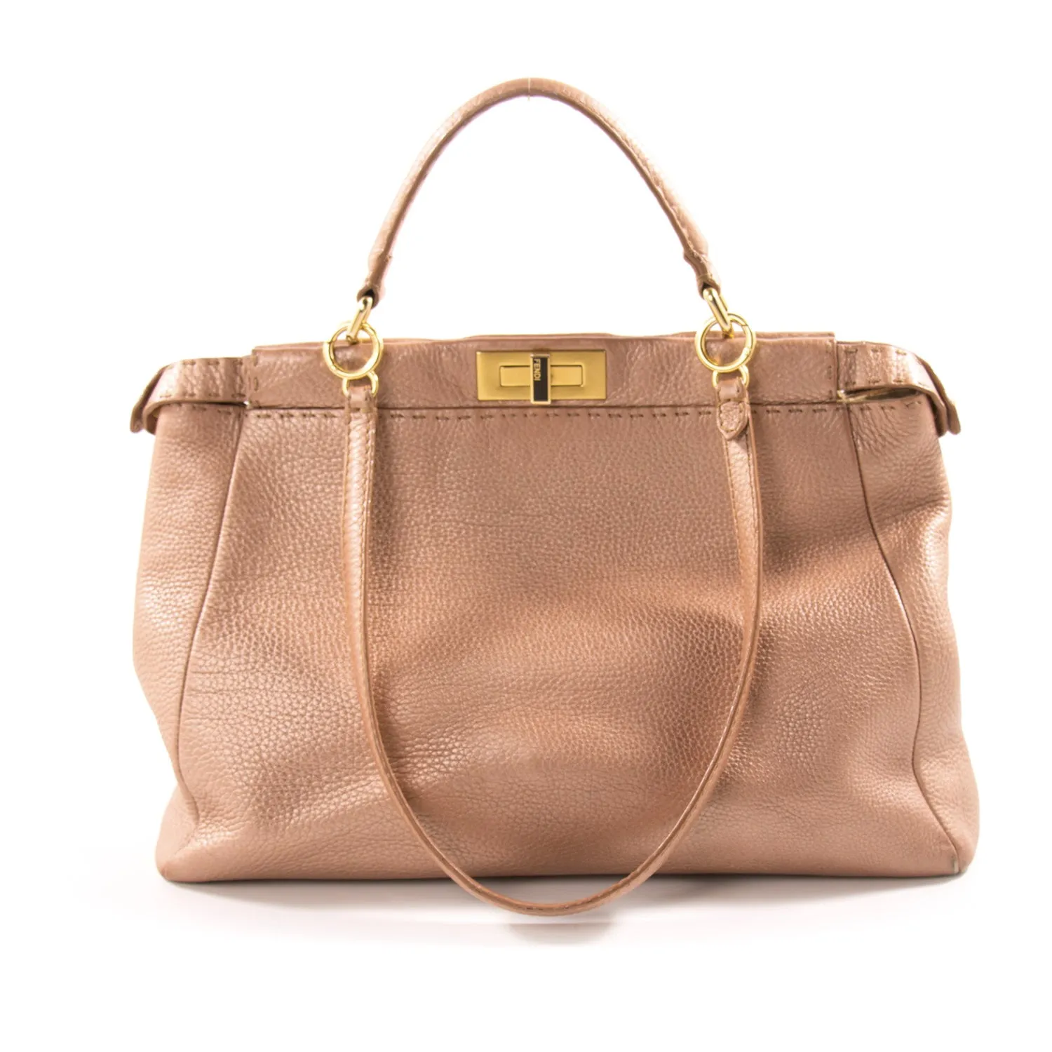 Fendi Large Selleria Peekaboo Shoulder Bag