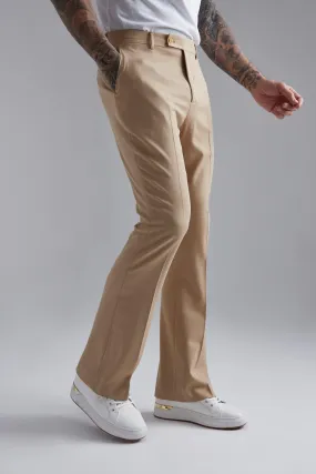 Flare Leg Comfort Stretch Trousers