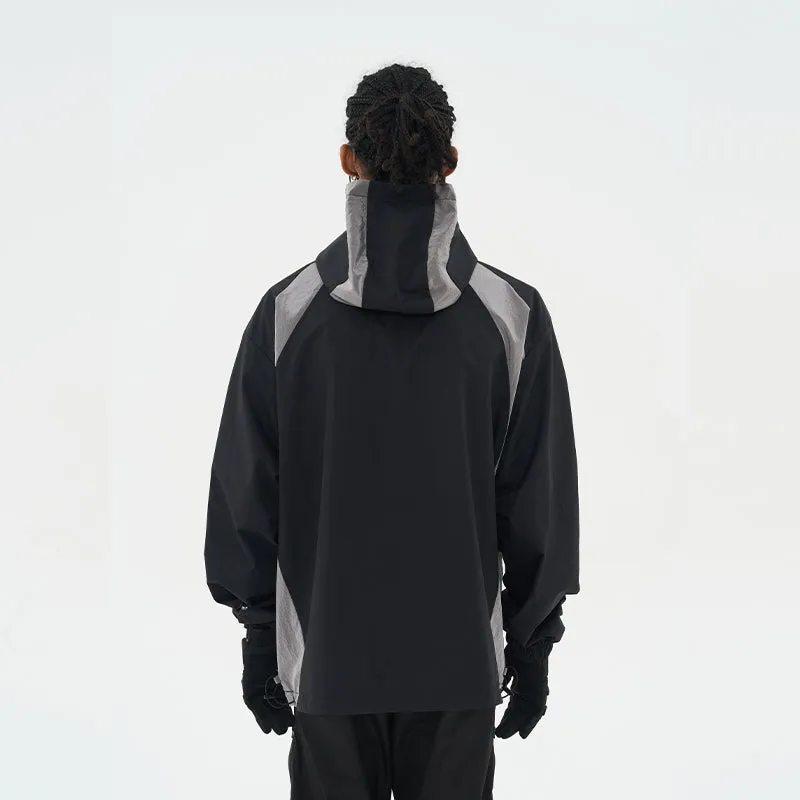 Functional Stitched Loose Windbreaker