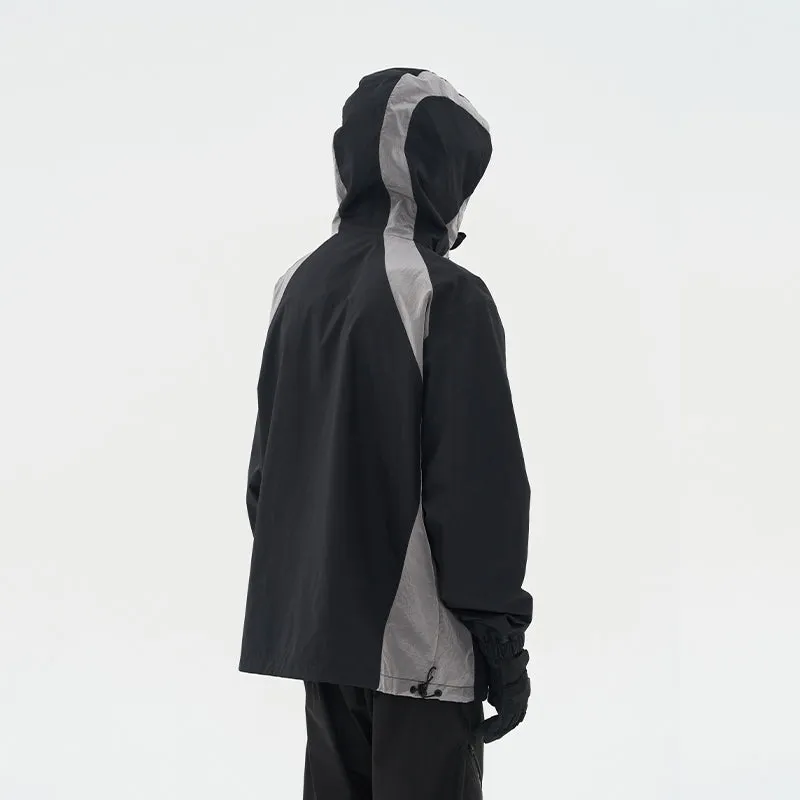 Functional Stitched Loose Windbreaker