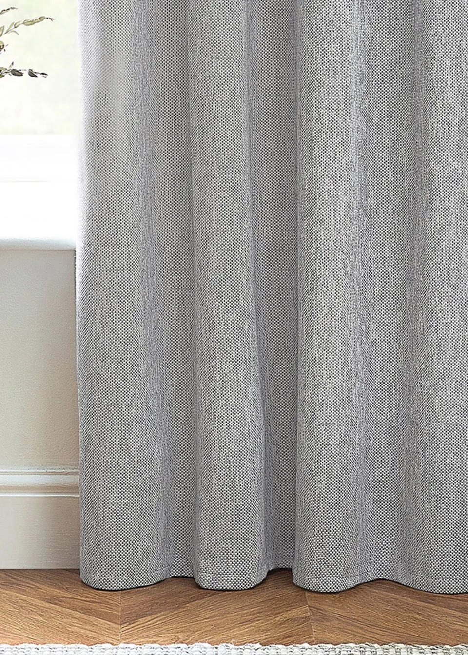 furn. Cara Woven Eyelet Curtains