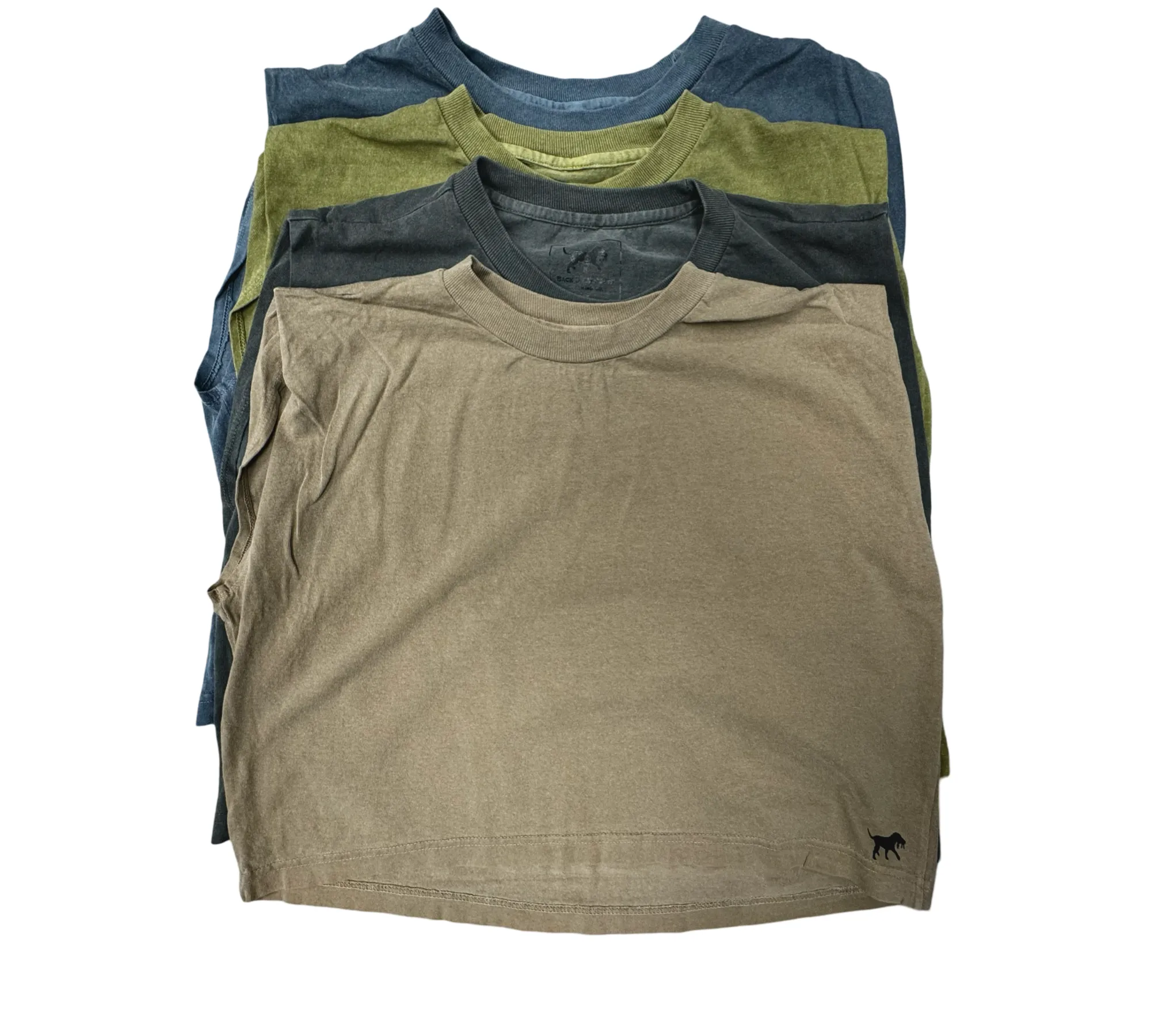 Garment Dyed Womans Tank - Faded Green