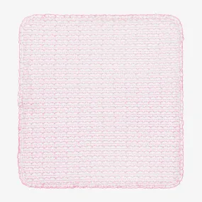 Girls Pink Ballet Blossoms Blanket (73cm)